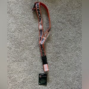 NFL Broncos Lanyard NWT
